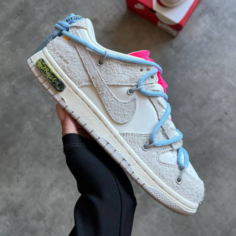 Off White x Nike Dunk  Low “Lot 38” ❦ Main Image